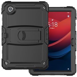 Tablet PC-hoes Kinderhoes compatibel met Lenovo Tab M11 TB-330FU/Lenovo Xiaoxin Pad 2024 TB-331FC, drie-in-één onbreekbare schaal, valbestendig, stofdicht, schokbestendig W-beugel+schouderriem Bescher