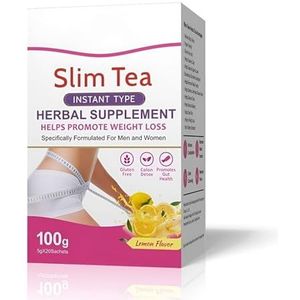 Instant Detox Tea - 5 G X 20 Zakjes, Natuurlijke Ondersteuning Bij Gewichtsbeheersing, Eenvoudige Dagelijkse Porties Van 1-2(3PCS)