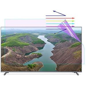 TV-schermbeschermer, Matte Anti-Glare,Anti Scratch/Anti Blue Light Film Relieve Eye Strain for LCD,LED,OLED & QLED 4K HDTV(50in 1101x620mm)