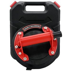 Vacuümzuignap, 8 inch 200 kg-250 kg luchtpomp vacuümzuignappen krachtige, zware handpomp zuignap opgetild met opbergdoos(1)