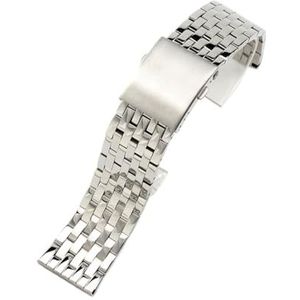 LQXHZ Solide Roestvrijstalen Horlogeband Compatibel Met Diesel Dz7256 Dz7291 Dz7257 Solide Horlogeband For Heren Horlogeband Riem 22 24 26 28 30 Mm (Color : Steel-seven beads, Size : 26mm)
