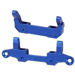 IWBR For Achter Bumper Mount 1/6 RC Auto Crawler Axiale SCX6 Fit for Jeep JLU Wrangler Rubicon Body Chassis Onderdelen ( Size : Set Blue )