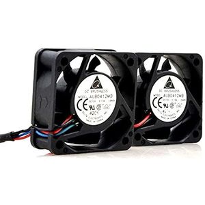 Stille Power Chassis Grote Ventilator Kleine Ventilator voor AUB0412MB 12V 0.13A 3Wire,Koelventilator AUB0412MB 3Wire