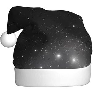 MYGANN Zwart En Wit Galaxy Unisex Kerst Hoed Voor Thema Party Kerst Nieuwjaar Decoratie Kostuum Accessoire