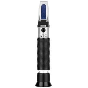 Refractometer Alcohol Refractometer 0~80% V Hydrometer Concentratie Alcohol Tester Refractometer for het brouwen van sterke drank Gemakkelijk te gebruiken en te kalibreren