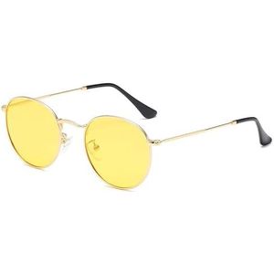 Klassieke Ray Cut-zonnebril for dames Gepolariseerde modebrillen Ronde zonnebril for heren UV-bescherming (Kleur : 15)