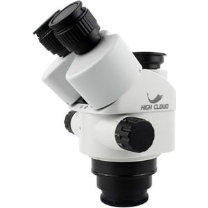 7X-45X Simul-Focal Trinoculaire Zoom Stereo Microscoopkop 0.5x 2.0x Extra Objectief C-mount Camera Adapter(7x-45x-01)