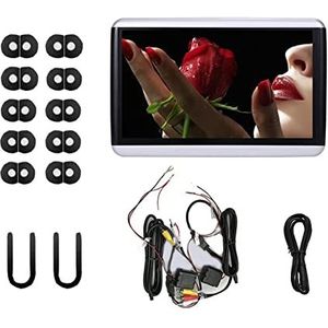 Auto Hoofdsteun Monitor 10.6 Inch Display Link Standalone 1080P 4K Video WiFi/Bluetooth/USB/SD Multimedia Speler Achterbankmonitor(10.6 2 16G 1 Pcs)