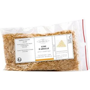 MY COSMETIK - Bijenwas - Beschermend en verzachtend cosmetisch actief ingrediënt - Verdikkingsmiddel voor de vette fase 100% natuurlijke oorsprong - Gemaakt in Frankrijk - 50 g