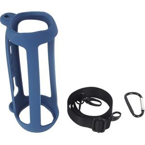 Speaker Case Voor JBL Flip 6 Speaker Siliconen Beschermhoes Draagbare Audio Case (Blauw)