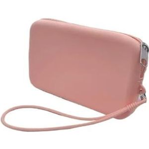 Make-up Tas Rechthoek Cosmetische Tas Portemonnee Kleine Item Tas Vrouwen Make Up Bag, roze, Eén maat