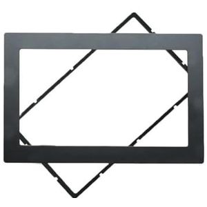 Autoradiopaneel 1 Set Universeel Autoframe 2DIN Autoradio/Speler Decoratief Frame Paneel Autoradioframe