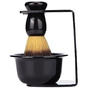 Scheermeshouder,. Scheermeshouder Praktische draagbare acryl scheerkwaststandaard, mode heren scheerkwasthouder, mannelijke zeepkom mok baardverwijderaar standaard komset