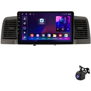 Android 12 Auto Bluetooth Radio 9 Inch Touch Screen Auto Radio Spelers voor Toyota Corolla EX 2007-2012 met Navi GPS autoradio Ondersteunt 4G WiFi USB Stuurbediening Mirror Link RDS(XY6 8Core 2+32G)