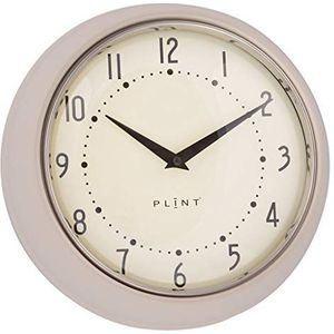 Plint Retro wandklok klok keukenklok Deens design Wall Clock Cream