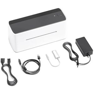 Thermisch Printer 118 Mm PM-241 Verzendlabelprinter Bluetooth Draadloze Thermische Labelprinter Duidelijk Snel(Gray)