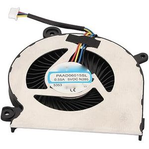 Vervanging Laptop Cooler Fan 4 Pin Power Connector Efficiënte Laptop Cooler Lichtgewicht voor GF66 voor MS 1581 voor MSI (GPU-koelventilator)
