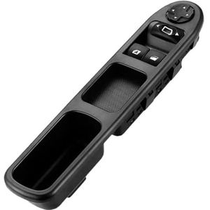 GEEANDLY Drukknopschakelaar voor autoruiten 6554.QC 6554QC compatibel met Peugeot 207 voor Citroën C3 Picasso