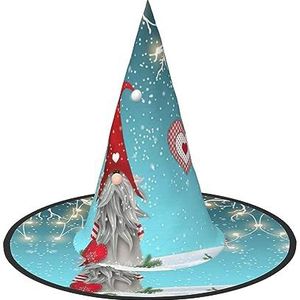 EdWal Boeiende Halloween-hoed: griezelige heks en tovenaarsput, voor Halloween Party Yard Decoratie-Kerstmis traditionele kabouter