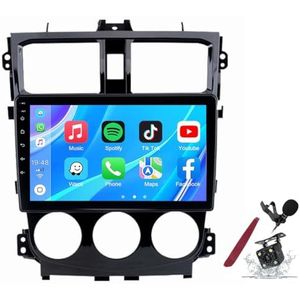 Android 14 Autoradio Sat Navi voor M-itsubishi Colt Plus (2003-2018) 9 Inch Touchscreen Multimedia Speler met Draadloze Carplay GPS Navigatie FM RDS Bluetooth 5G-WiFi SWC DSP,M120s