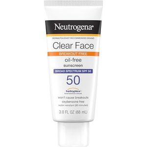 Neutrogena - Clear Face - Zonnebrand - SPF 50