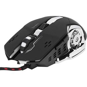 USB bedrade gamemuis, ergonomische kleurrijke muizengamer voor computer, laptop, desktop-pc, maakt gebruik van high-tech optische positioneringsdetectietechnologie.(Kleurrijke muis)