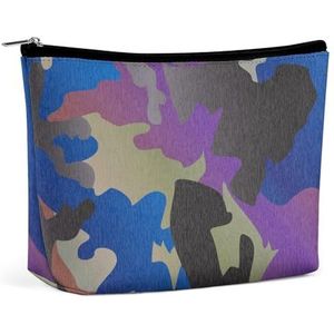 Camouflage Print Reizen Make-up Tas Cosmetische Zakken voor Vrouwen Draagbare Pouch Organizer Opslag Containers