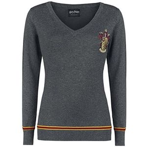 Harry Potter Gryffindor Gebreide trui grijs gemêleerd S