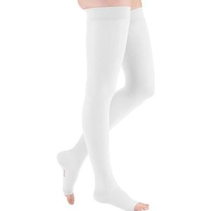 medi ven plus CCL1 AG dijkousen open teen normaal (72-83 cm) IV wit