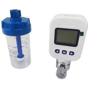 Turbine-stroommeter, MF5806 Zuurstofmassastroommeter 0~15SLPM for medisch gebruik in ziekenhuizen(0-10SLPM)
