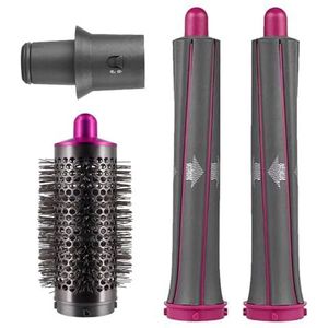 Krultang Volumizing Brush opzetstukken voor Dyson haardroger, ombouw naar haarstyler, met adapter voor Dyson Airwrap Styler