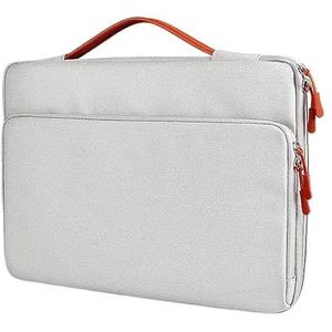 Laptoptas Geschikt for MacBook 2023 Air 15 A2941 M2 Pro 13 14 16 ""Schokbestendige Waterdichte Stof Handtas for MacBook M1 Air (Color : Elegant grey, Size : 13 inch)