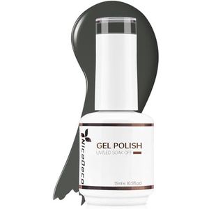 Nicedeco Gel Nagellak Semi-permanent Gellak UV/LED Soak-Off Translucent Gel Polish 15ML-262