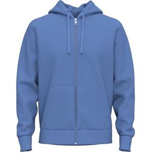 Unisex hoodie met rits | 100% katoenen badstof hoodies met rits voor mannen en vrouwen