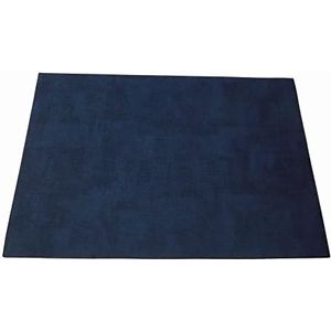 ASA Tafelset midnight blue in lederlook, gemaakt van PVC, grootte: 33x46cm, 78200076