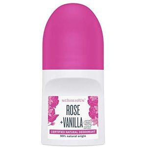 Schmidt Eves Roll-On Rose & Vanilla, 50 ml, roze