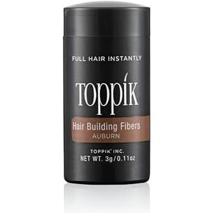 TOPPIK 3 g haarvezels, haarverdichting, strooihaar, roodbruin