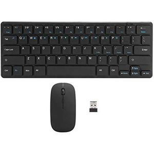 Toetsenbordmuisset, 2.4G USB, draadloos toetsenbord en muis, computeraccessoires, geen lawaai, ergonomisch