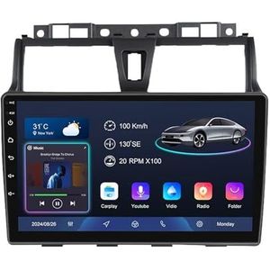 Android 14 10 Inch Touchscreen Autoradio 2 Din voor Geely EC7 2014-2016 met CarPlay & Android Auto Stuurbediening GPS Navigatie AHD Backup Camera Bluetooth (YS60 (8+128G))