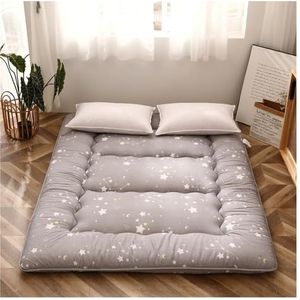 Kingsize Matrastopper, Opvouwbare Tatami Mat Matras, Modieuze En Comfortabele Futon Slaapzaal Thuis Dutje Verdikte Slaapvloer Matras (Color : Style26, Size : 150 * 20CM*10CCM)