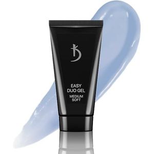 K Professionele acrylgel - Poly Nail Gel -30ml - Polygel Nail - Opbouwgel Acrylgel voor nagels UV LED - Builder Easy Duo Gel Medium Soft Art 16