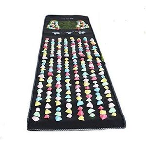 Yosoo 1,7 m x 0,35 m massagebandje reflexologie walk stone massage beenmassage mat gezondheid voetverzorging
