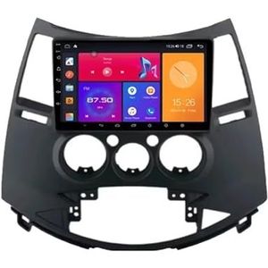 Android 13 Autoradio 9 inch Touch scherm dubbele Din auto stereo voor Mitsubishi Grandis1 2003-2011 met Bluetooth/FM radio/wifi/USB/stuurwielbediening/GPS(4 Core 4+64G)