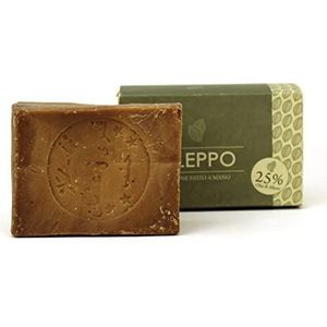Handgemaakte originele Aleppo-zeep - met olijfolie en 25% laurierolie - traditionele, pure en organische zeep - geschikt voor kinderen en een gevoelige huid
