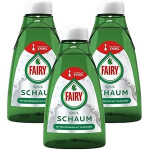 Fairy Handafwasmiddel, afwasmiddel, afwasschuim, navulling voor starter, pompfles, navulfles, 375 ml (3)