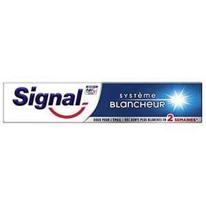 Signal Tandpasta Wit Systeem, Natuurlijk Wit, Email Gerecycled, 75 ml Tube