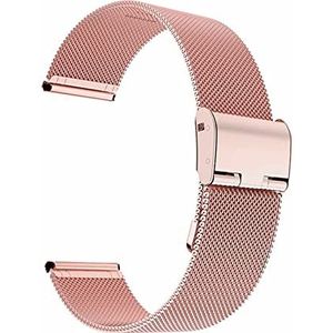 22mm 20mm Watch Band Strap Compatible With Samsung Galaxy Watch Active 2 Band Compatible With Samsung Gear S3-riempassing for Samsung Galaxy Horloge 42mm 46 mm (Color : Pink, Size : 22mm)