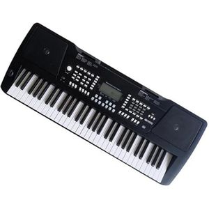 Elektronische Piano 61 Toetsen LCD-display Pianotoetsenbord Muziekinstrumenten Professionele Digitale Piano Met 130 Tonen En 134 Ritmes