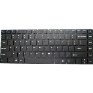Laptoptoetsenbord voor KIANO voor Elegance 14.2 .2-PRO Zwart zonder frame Verenigde Staten VS(Elegance 14.2 PRO)