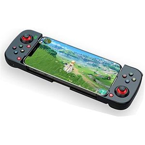 Draadloze gamecontroller voor iOS/Android/voor PS4/voor Switch PC, MFi Mobile Bluetooth Gamepad Joystick, Type-C gamecontroller (zwart)